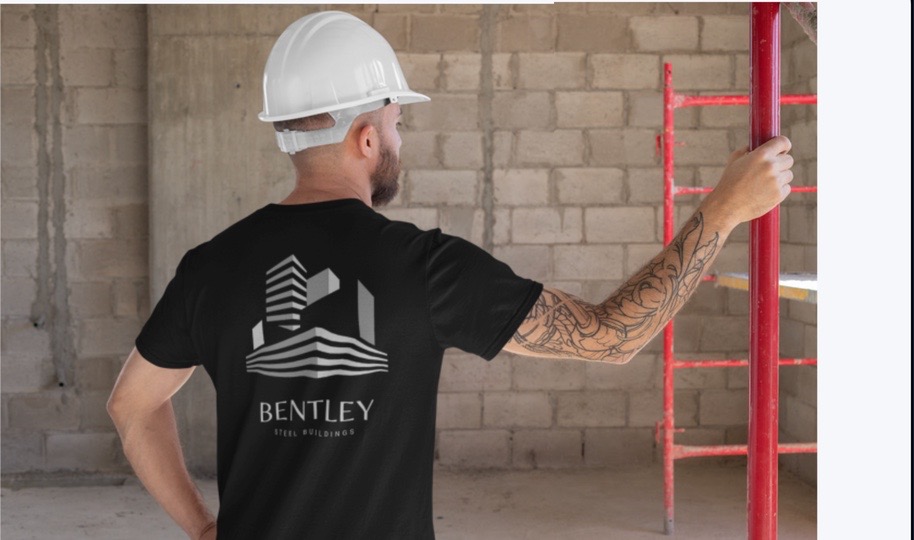 A member of the Bentley team on site